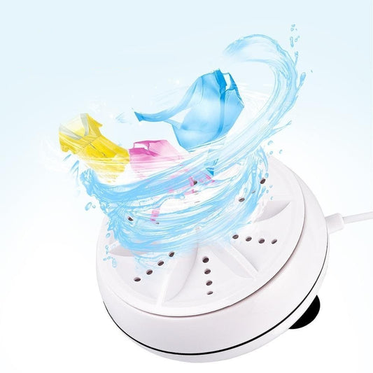 Royallure Compact Ultrasonic Portable Dishwasher - USB-Powered Mini Cleaning Machine for Dishes, Jewelry, Fruits, and More