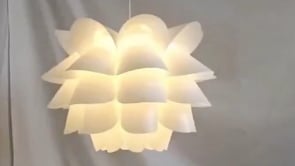 Royaleva Lotus Flower Decorative Lampshade – Elegant Lighting Accent for Modern Home Decor