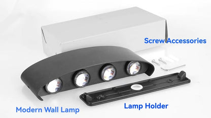 Rayvia Waterproof LED Wall Lamp for Indoor & Outdoor Spaces