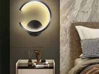 RoyaleGlow Modern Golden Copper Wall Lamp - Nordic LED Up & Down Lighting