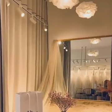 Royaleva DIY Cloud Pendant Lampshade for Living Room & Bedroom Decor