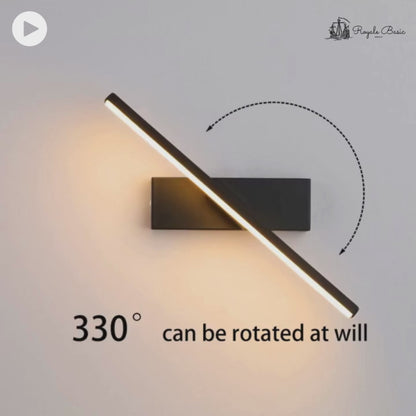 Rotatable LED Wall Light - Modern Lamp for Bedroom & Living Room