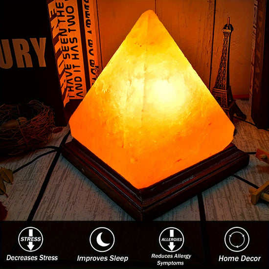 HandCarved Himalayan Salt Lamp with 8 Color Changing LED  USB Powered Touch Control Perfect for Home Decor Office Yoga  Holiday Gifts