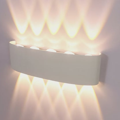 Royelux Modern LED Wall Lamp for Bedroom and Living Room Decor