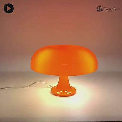 Classic Mushroom Table Lamp - Modern Bauhaus Art Design for Bedroom and Decor