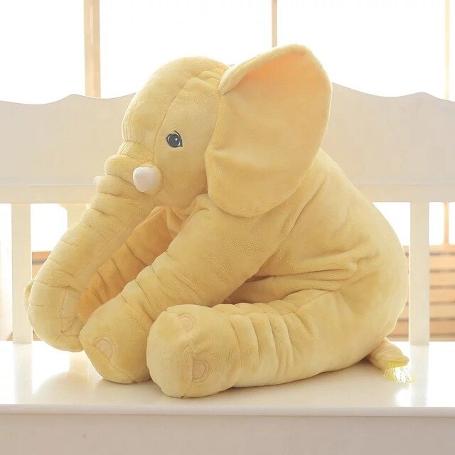 Royaleva Baby Elephant Cuddle Pillow – Soft Plush Companion, Ideal for Newborns & Kids