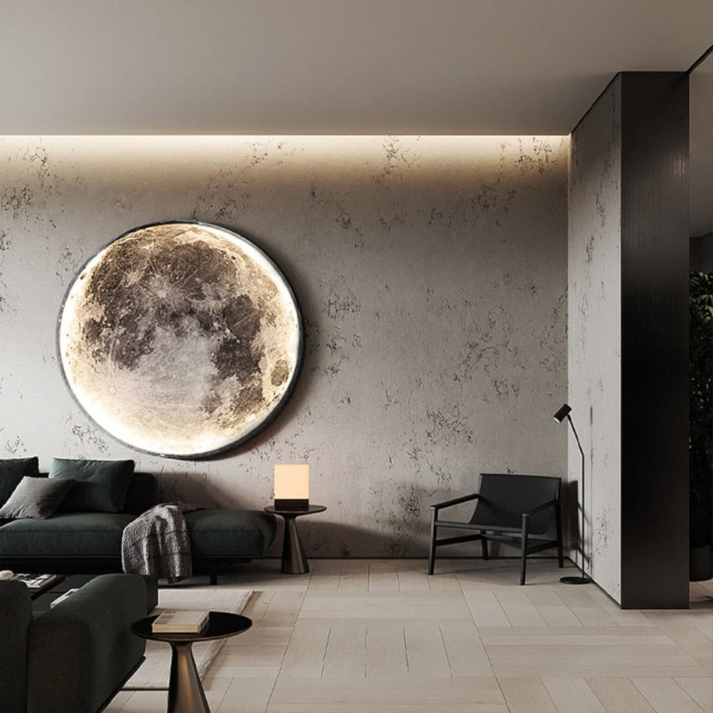 Royallure 3D LED Moon & Earth Ceiling or Wall Lamp