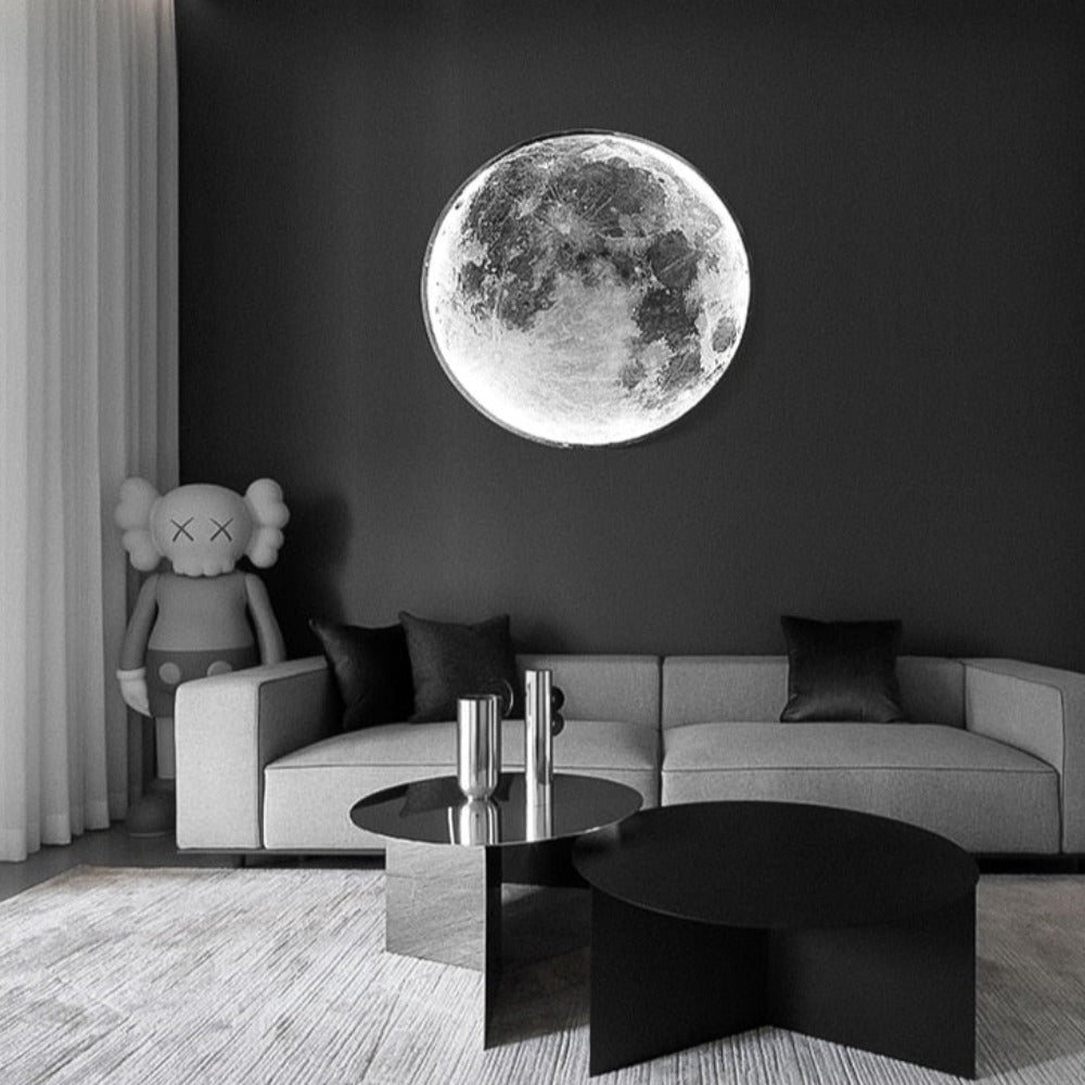 Royallure 3D LED Moon & Earth Ceiling or Wall Lamp