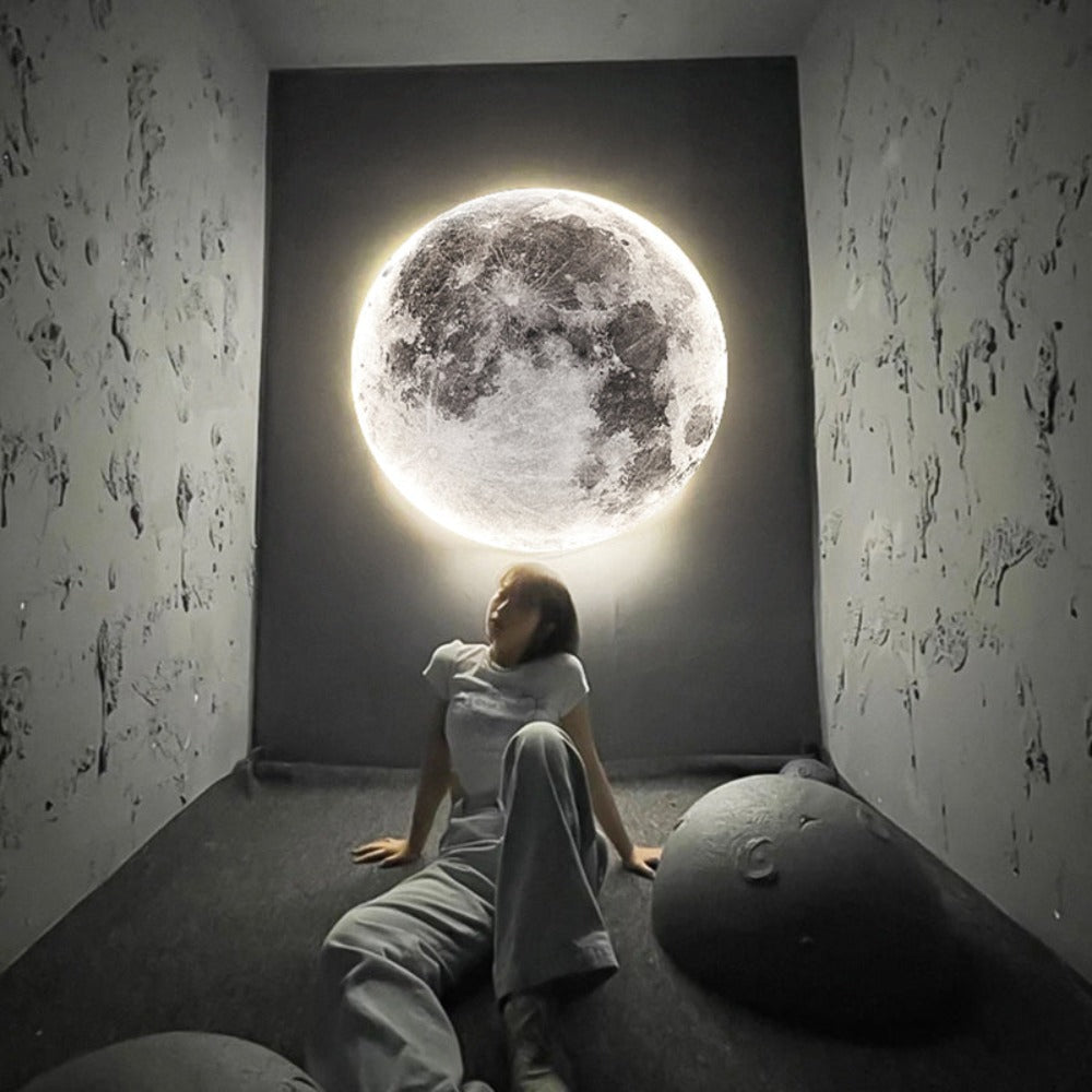 Royallure 3D LED Moon & Earth Ceiling or Wall Lamp