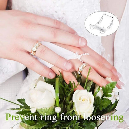 Royallure Adjustable Ring Resizing Set - 8 Sizes, Universal Fit, Comfortable TPU Design