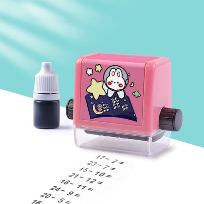 Royallure Adjustable Roller Digital Teaching Stamp for Kids - Improve Homework Accuracy & Speed