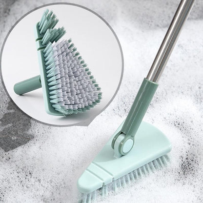 Royallure Versatile Rotating Floor Scrub Brush with Swivel Head for Deep Cleaning