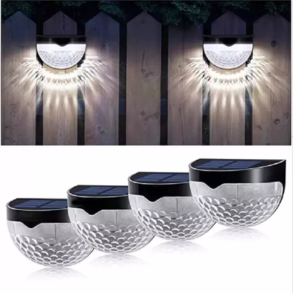 Royelux Solar Outdoor Wall Lamp - Waterproof Solar-Powered LED Light for Garden & Patio