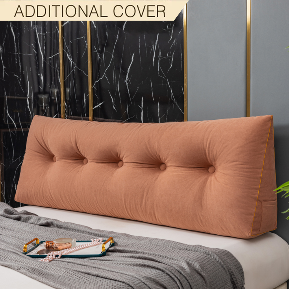 Royaleva Bed Wedge Pillow Additional Cover - Stylish & Replaceable Spare Covers