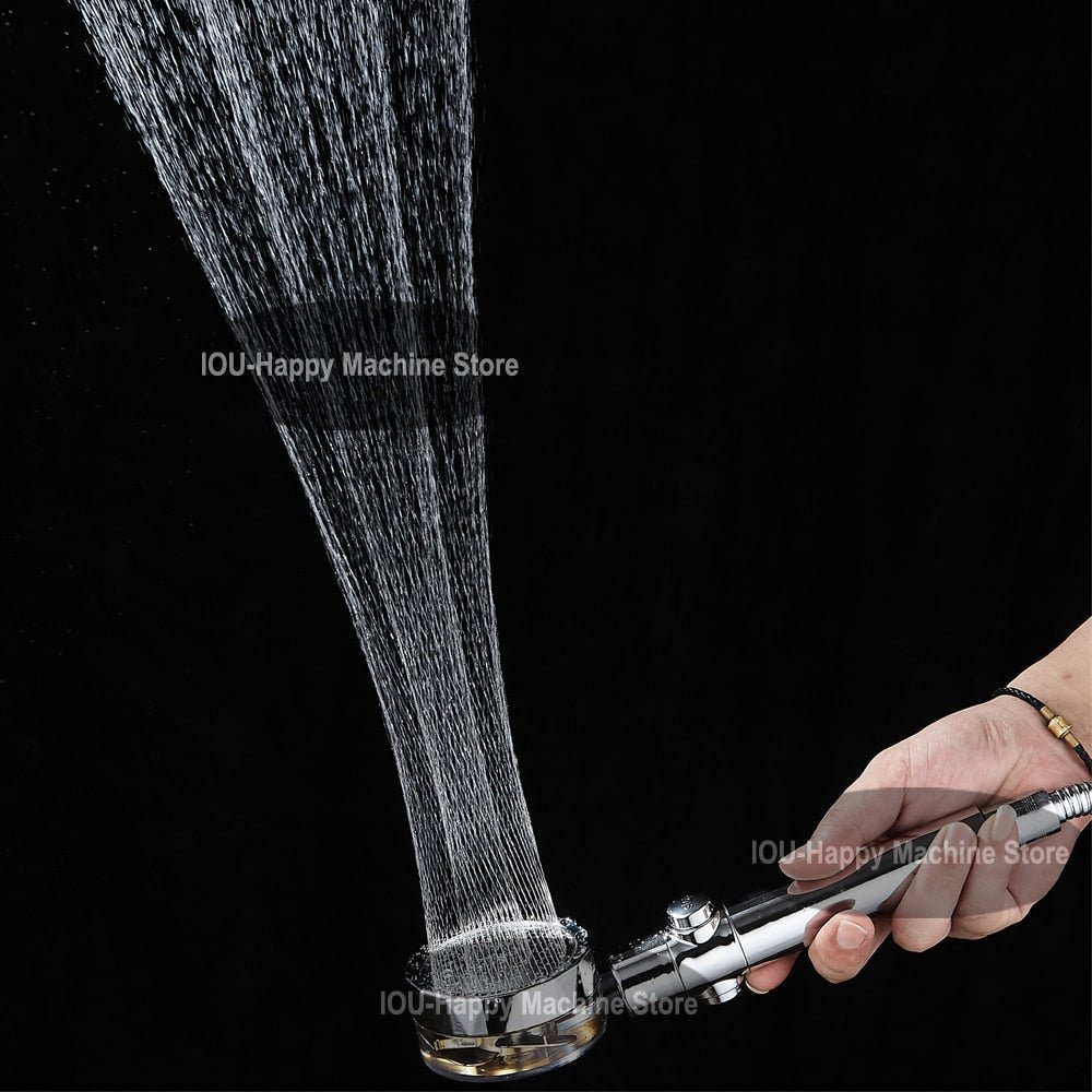 Royallure High-Pressure Eco-Friendly Shower Head with 360° Rotation and Water Purification Filter