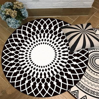 Royallure Modern Circle Area Rug