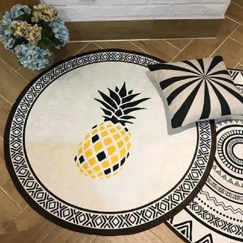 Royallure Modern Circle Area Rug