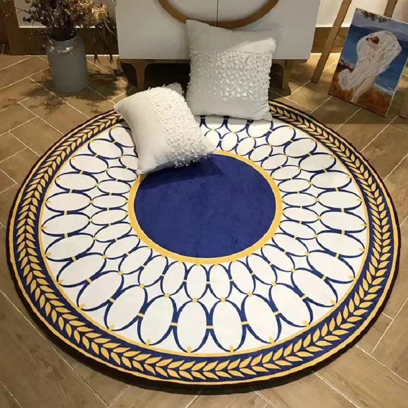 Royallure Modern Circle Area Rug