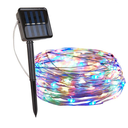 Royelux Solar String Fairy Lights - Waterproof Outdoor LED