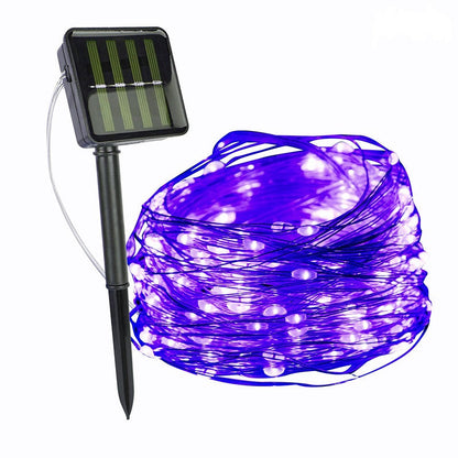 Royelux Solar String Fairy Lights - Waterproof Outdoor LED