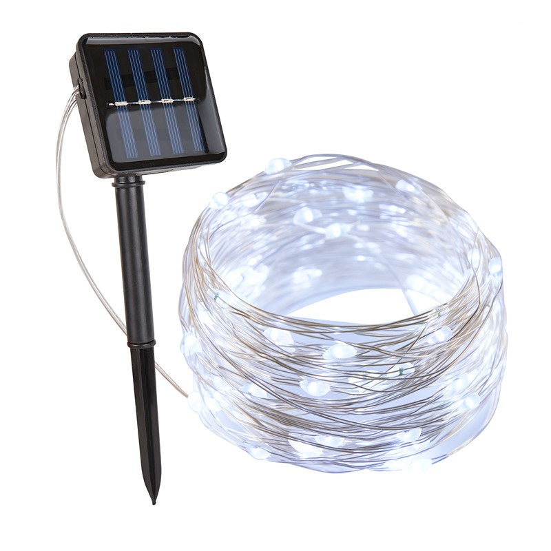 Royelux Solar String Fairy Lights - Waterproof Outdoor LED