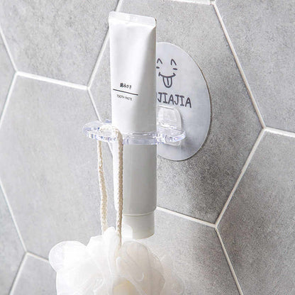 Royallure Eco-Friendly Wall-Mounted Toothbrush Holder with Large Capacity and Easy Installation