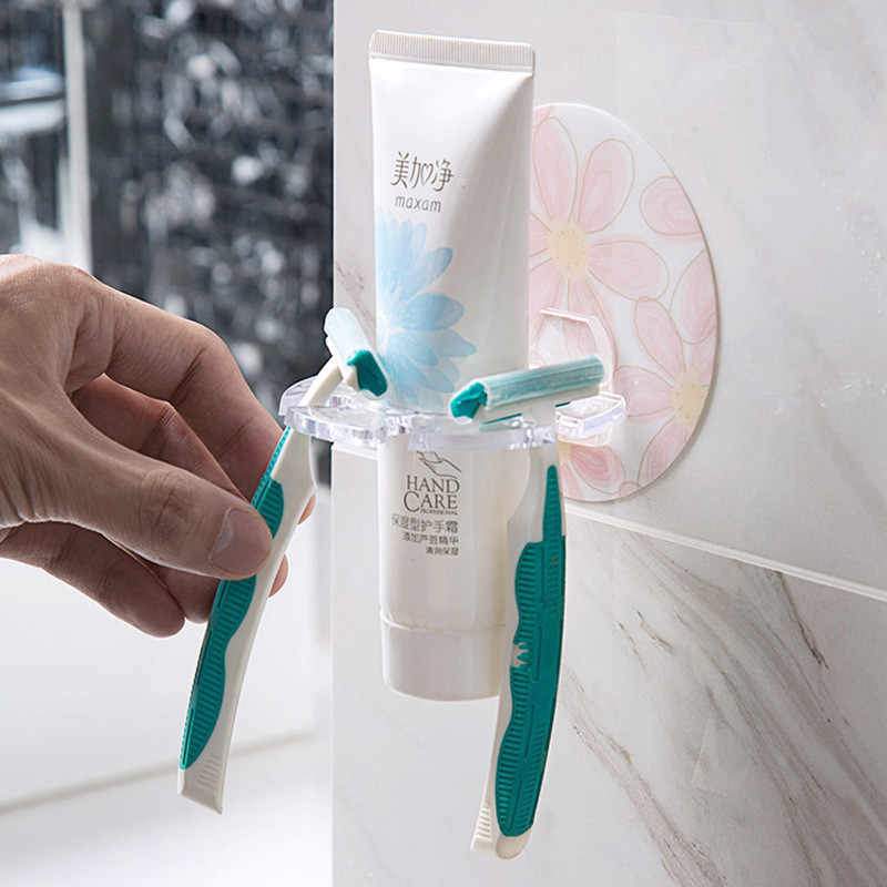 Royallure Eco-Friendly Wall-Mounted Toothbrush Holder with Large Capacity and Easy Installation