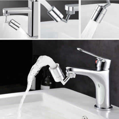 Royallure 180° Rotatable Universal Faucet Extender - Splash-Free Sink Aerator with Dual Water Modes