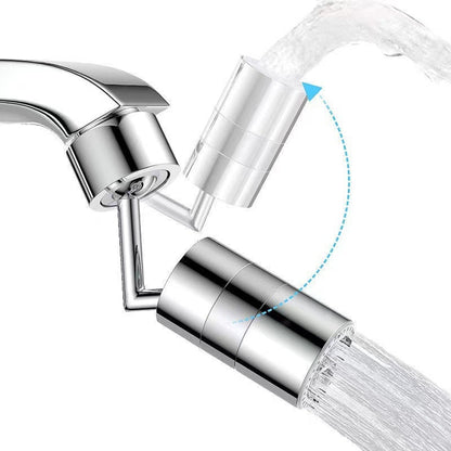 Royallure 180° Rotatable Universal Faucet Extender - Splash-Free Sink Aerator with Dual Water Modes