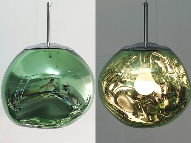 Royelux Luxurious Lava Pendant Lamp - Elegant Design for Modern Spaces - Green / 15CM