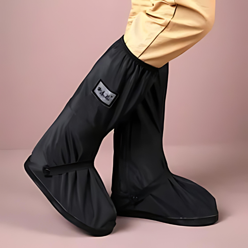 Rayvia Waterproof Outdoor Shoe Covers with Non-Slip Grip