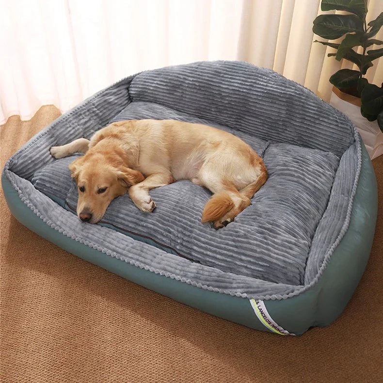 Pawelux All-Season Hypoallergenic Thick Dog Bed - Soft, Warm & Machine Washable