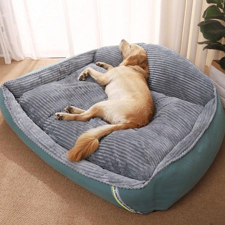 Pawelux All-Season Hypoallergenic Thick Dog Bed - Soft, Warm & Machine Washable