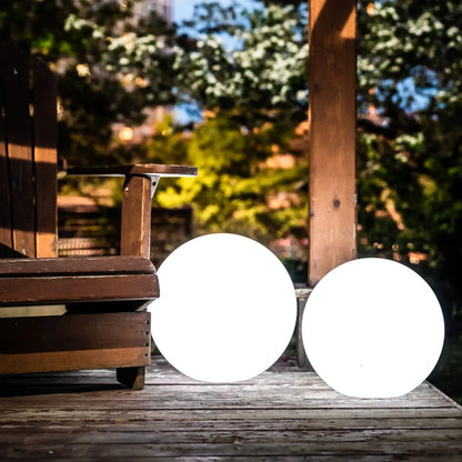 Outdoor Globe Light - Wireless, Weatherproof, 16 Colors LED Sphere light