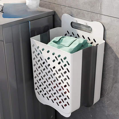 Rayvia Wall-Mounted Laundry Basket for Space Saving