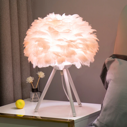 Royallure Feather LED Modern Table Lamp - 7 Colors